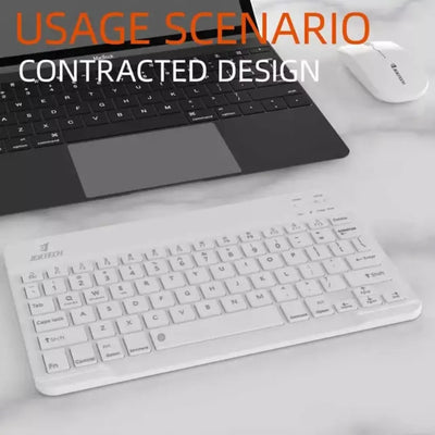 Combo Jertech Teclado + Mouse + Soporte de Celular CT3-01