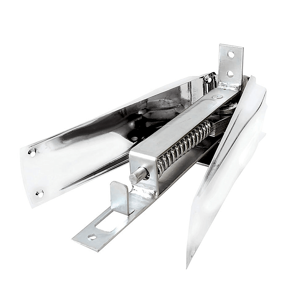 BISAGRA PISO VAIVEN 9 1/2 NIQUEL SATIN T6104-020 INDUMA