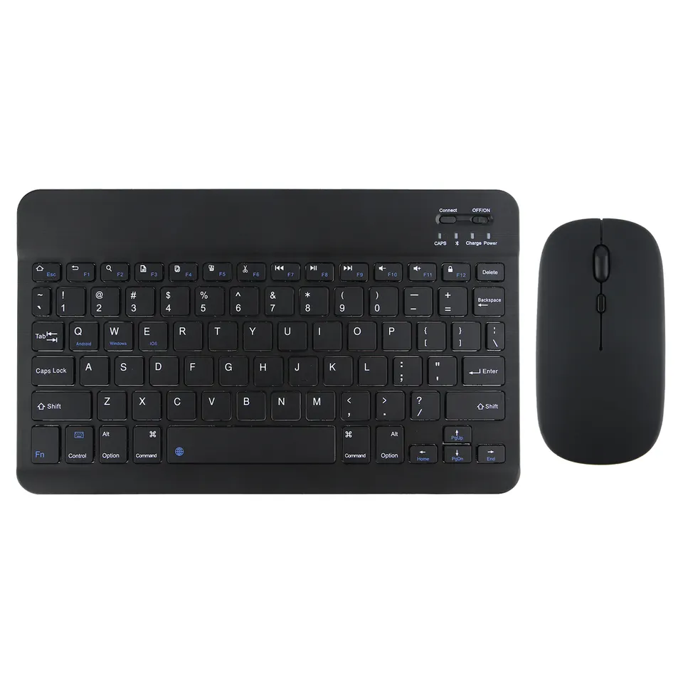 Combo Teclado Y Mouse Inalambrico Recargable Bluetooth BT209