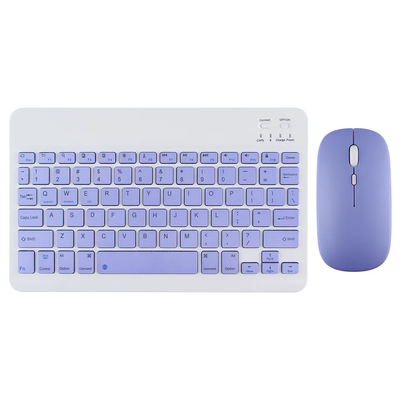 Combo Teclado Y Mouse Inalambrico Recargable Bluetooth BT209