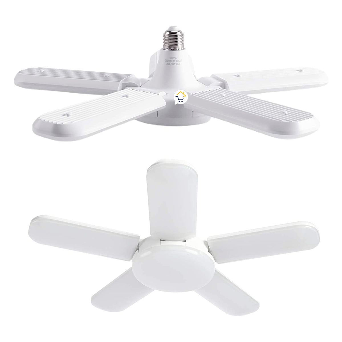 Bombillo Lámpara Led Plegable 5 Aspas Eco Amigable Lx059