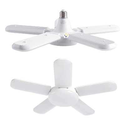 Bombillo Lámpara Led Plegable 5 Aspas Eco Amigable Lx059