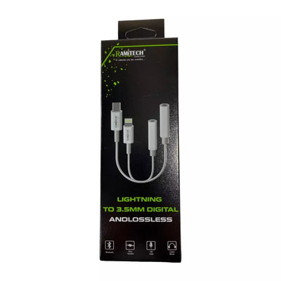 Adaptador TYPEC A 3.5MM RAM-CTYPEC