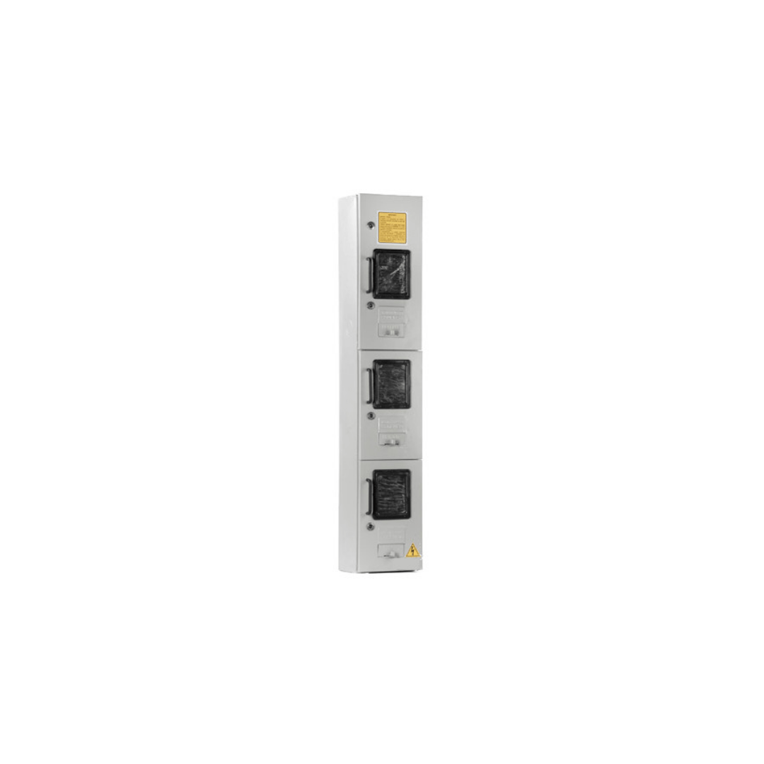 CAJA CONTADOR ELECTRICO 3 PUESTOS 40X100X20 VERTICAL