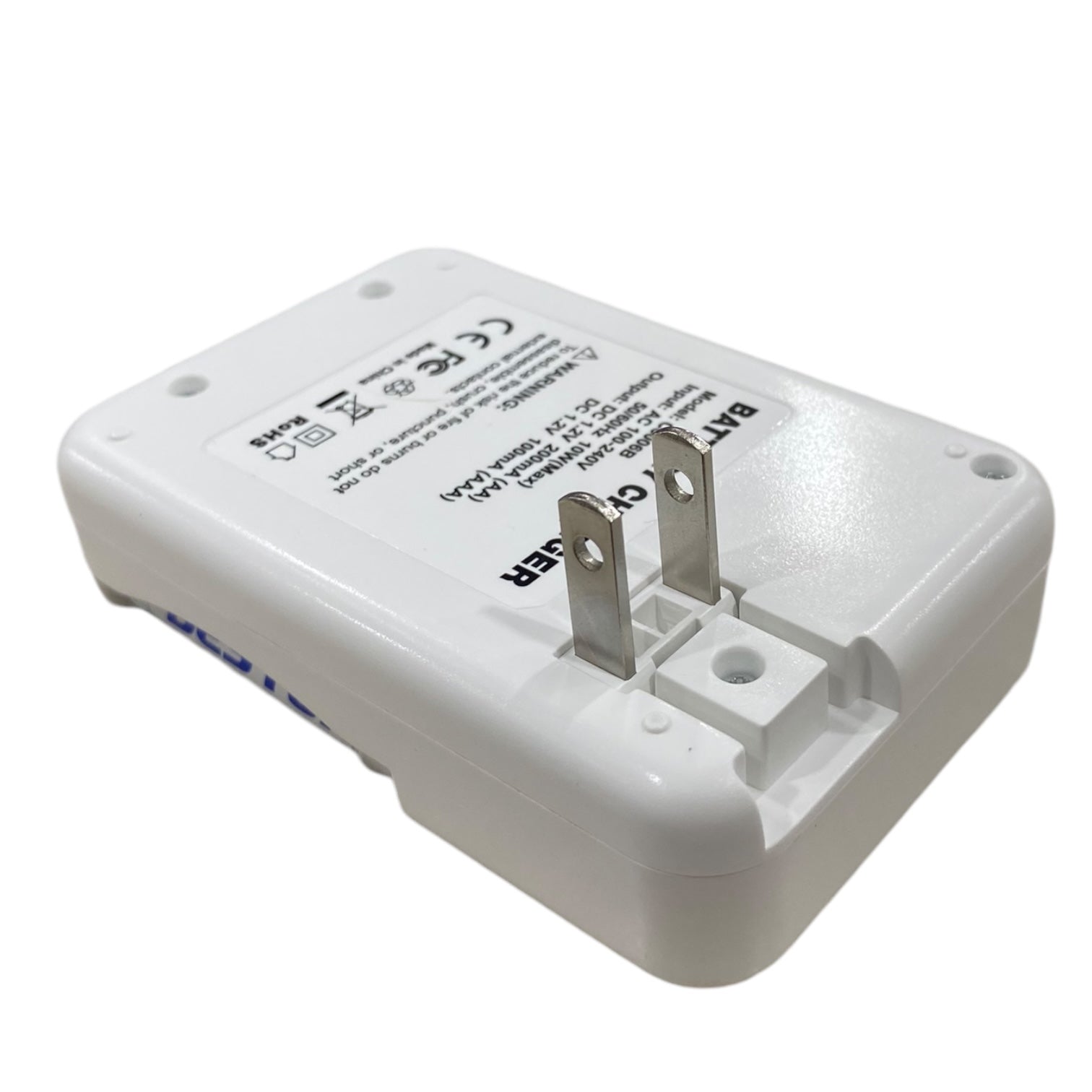 Cargador Para Pilas Recargables Con Capcidad de 4 Baterias + 4 Pilas C8006B AAAX4
