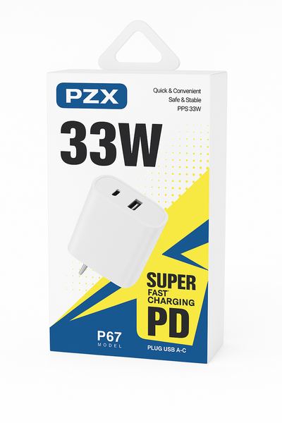 Cargador Para Celular 33W PZX P67