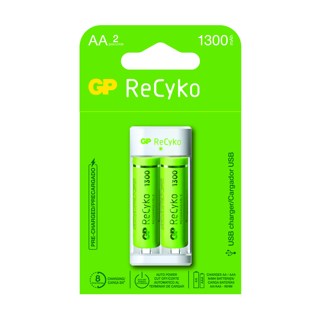 CARGADOR E211 2AA NIMH 1300 MAH