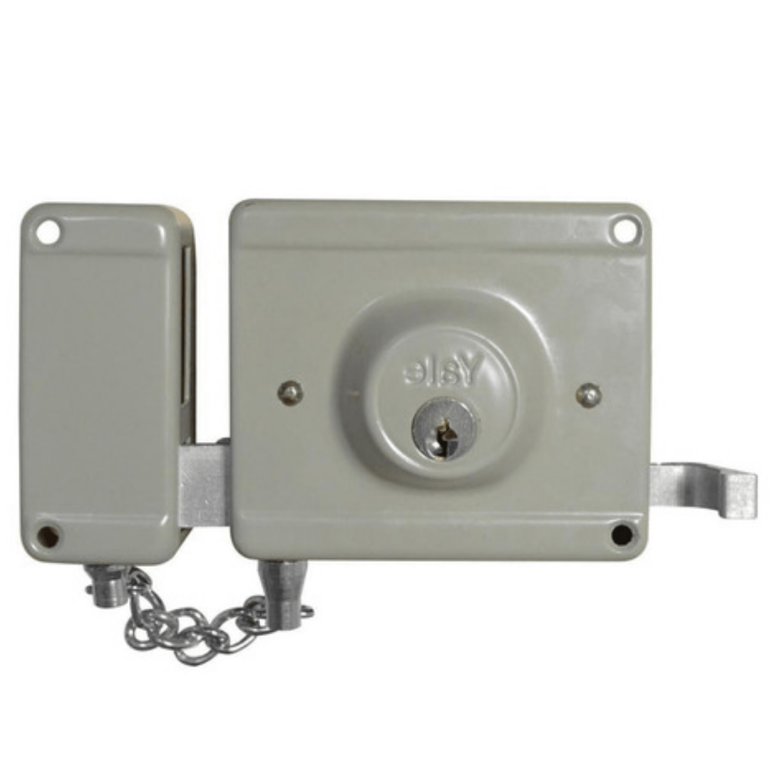 CERRADURA DE SOBREPONER YALE ACORAZADA 105-50 IZQUIERDA