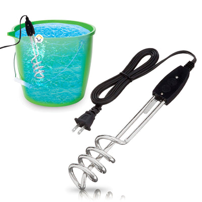 Calentador de Agua Grande 1000W Resistencia Eléctrica Electrodo Inmersión HJ119G
