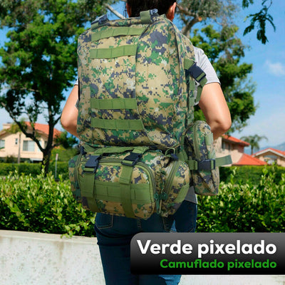 Morral Militar Grande 56l Táctico Camuflado Camp 238