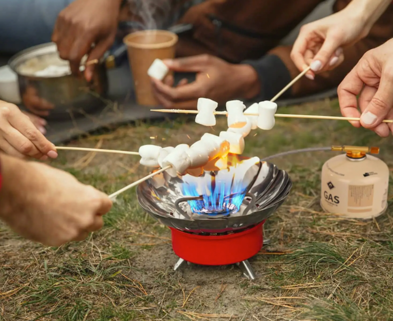 ESTUFA DE CAMPING PLEGABLE