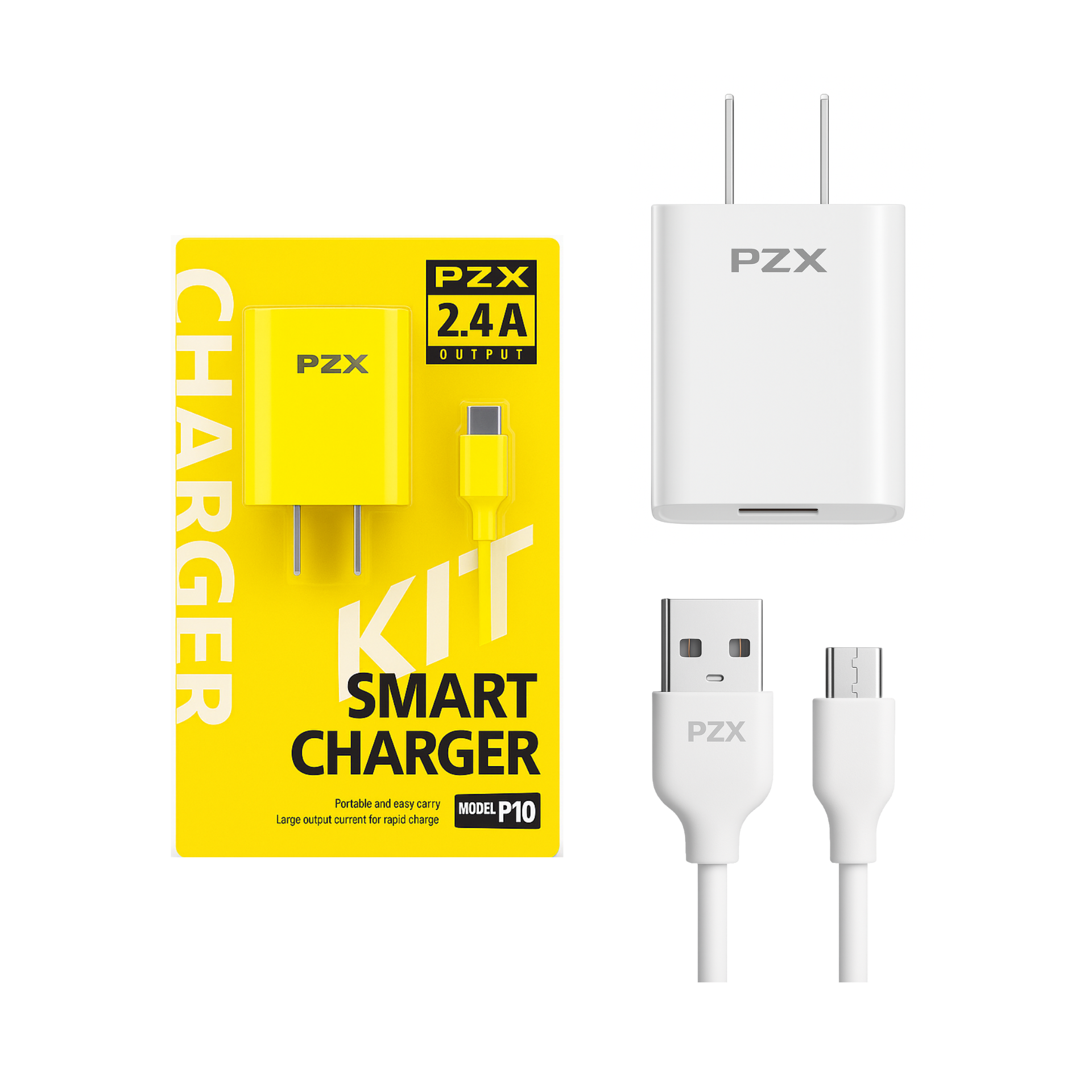 Cargador Carga Inteligente PZX P10