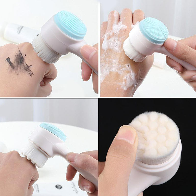 Cepillo Exfoliante Facial Limpiadora Poros Masajeador Rostro RF 2801
