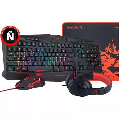 Combo Redragon 4 en 1  S101-BA