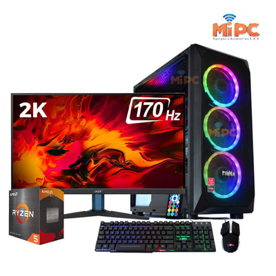 Computador Ryzen 5 5600g / Monitor Gamer 27" 2K