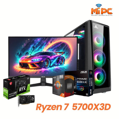 Computador Ryzen 7 5700X3D / RTX 3050