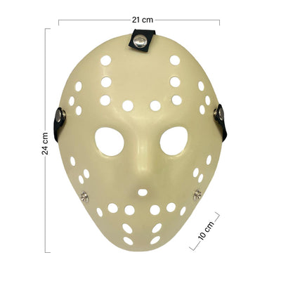 Máscara Asesino Jason Halloween Hockey Disfraz OF-1375