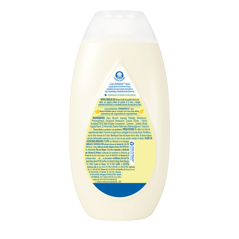 Crema Liquida Recién Nacido X200Ml Johnsons