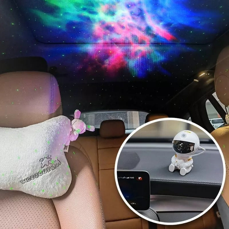 Lámpara De Proyector Galaxias Astronauta Luz Nocturna