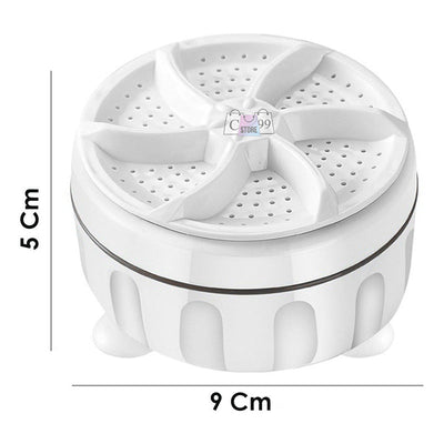 Lavadora Secadora Semiautomática Oem Cy-x1 Blanca 2kg Color Blanco