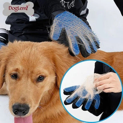 Guante Quita Pelo Cepillo Para Peinar Perros Gatos Silicona