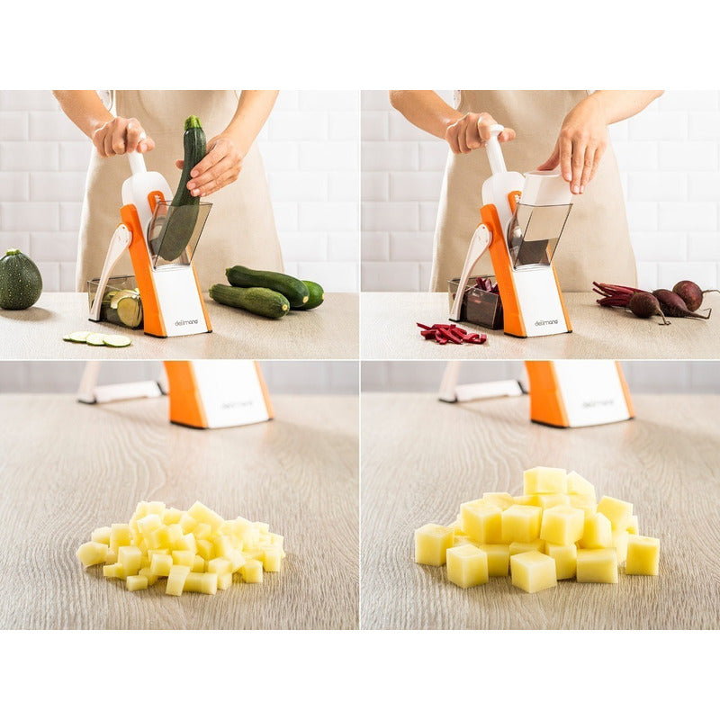 Picador Cortador Verduras Frutas Rayador Brava Multifunciona