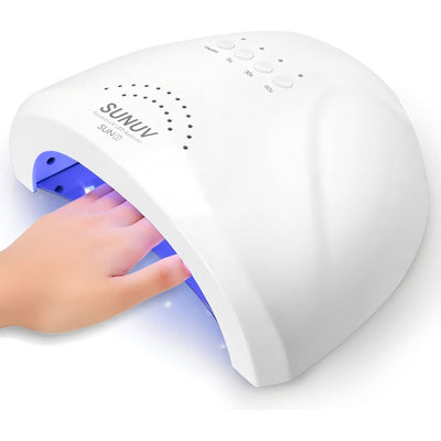 Lampara De Uñas Led Uv, Sunuv Lampara De Uñas De Gel Para