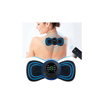 Mini Masajeador De Piernas Lumbares Con Electroterapia Cervical Abdomem