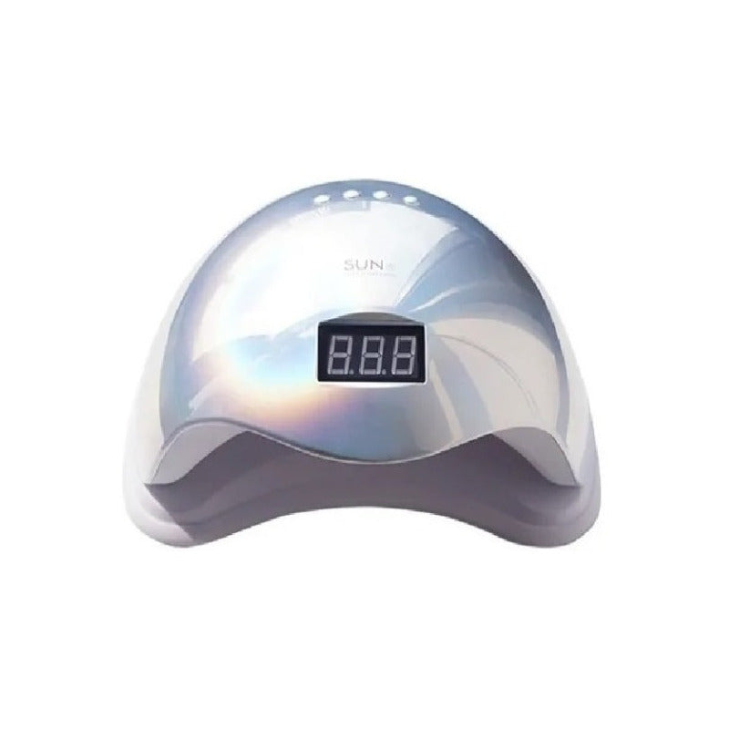 Lampara Para Uñas Metalizada Secador Led/uv 48w Temporizador
