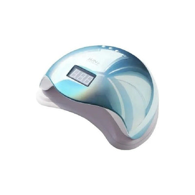 Lampara Para Uñas Metalizada Secador Led/uv 48w Temporizador
