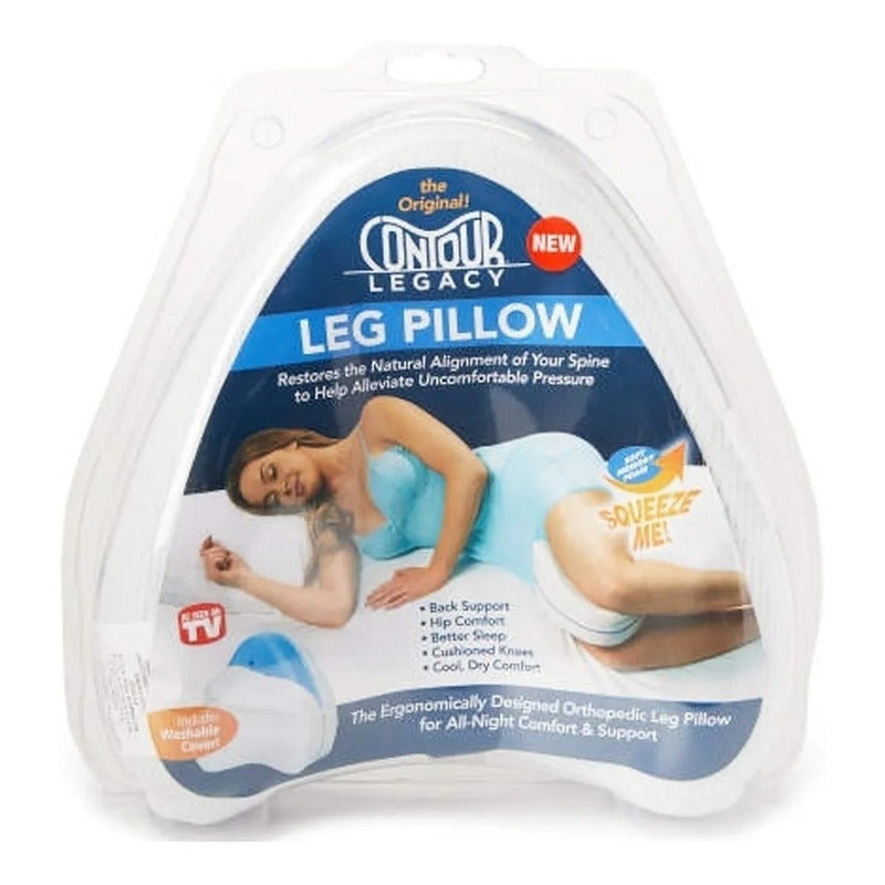 Con Our Memory Leg Almohada Para Piernas Y Rodillas Tipo Corazón
