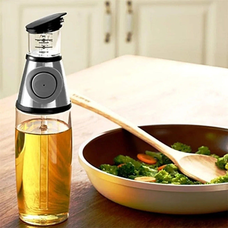 Botella Dispensador Para Aceite Y Vinagre De Vidrio