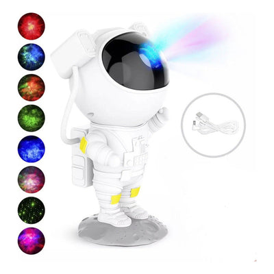 Proyector De Luces De Galaxia/nebulosa Diseño De Astronauta