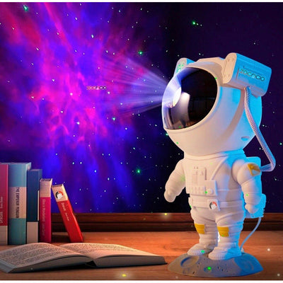 Proyector De Luces De Galaxia/nebulosa Diseño De Astronauta