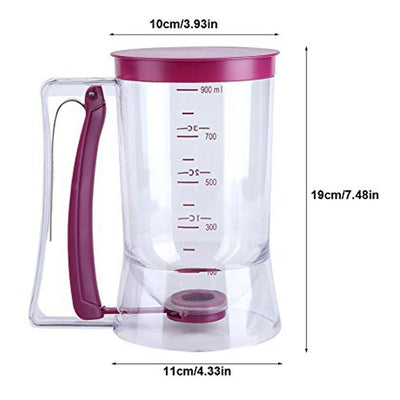 Dispensador Dosificador De Masa Para Panqueques, Wafles