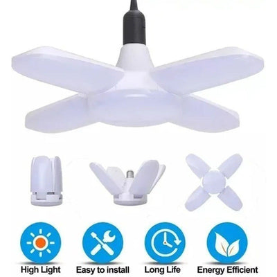 Lámparas Led Bombillos Lamparas De Techo Decorativos 4 Aspas