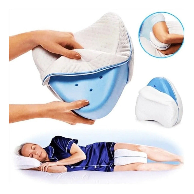 Con Our Memory Leg Almohada Para Piernas Y Rodillas Tipo Corazón
