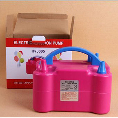Inflador Eléctrico De Bombas Globos Inflar Decorar Fiestas