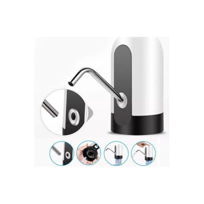 Dispensador De Agua Automático Para Botellon Recargable Color Blanco