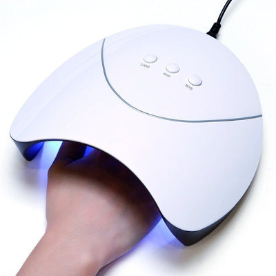Lampara Mini Para Uñas Esmalte Gel Semi Permanente Uv/led