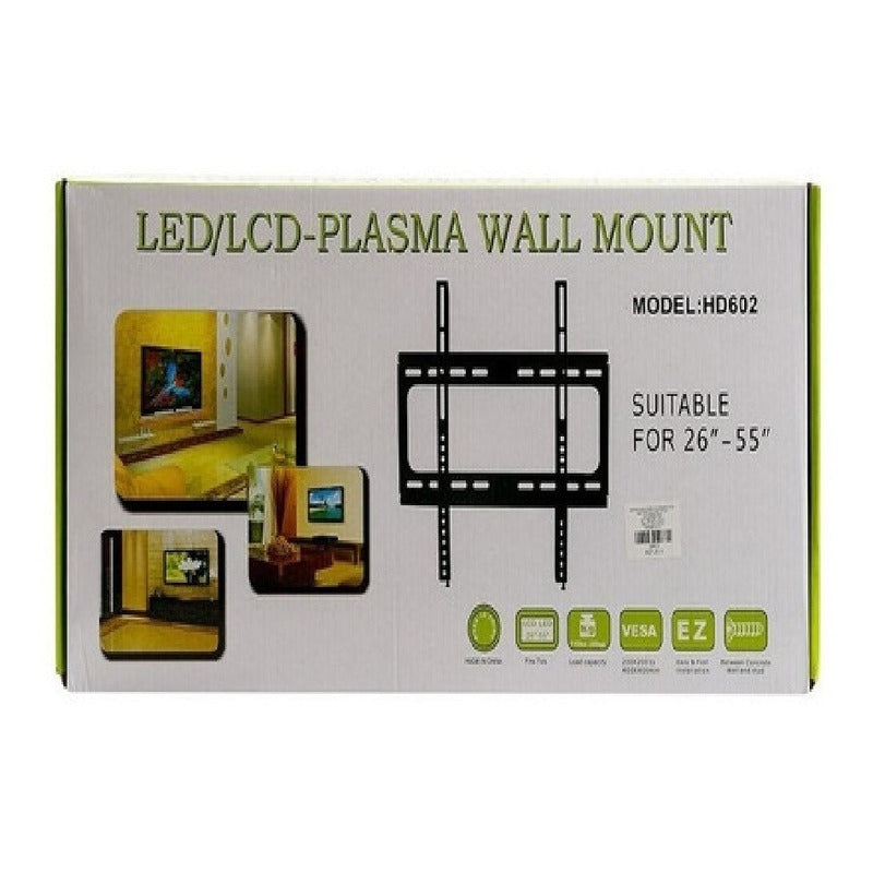 Soporte Base Tv Montura Para Pared Fija Televisor 26 - 55