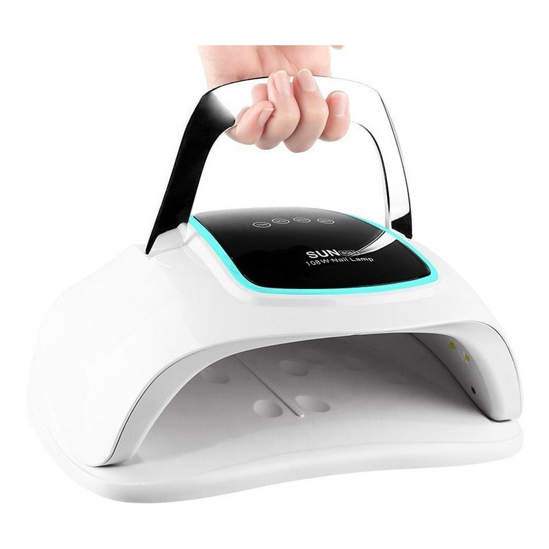 Lampara Led/uv Uñas 108 Wats Uñas De Gel Uv 108 W- 42 Led