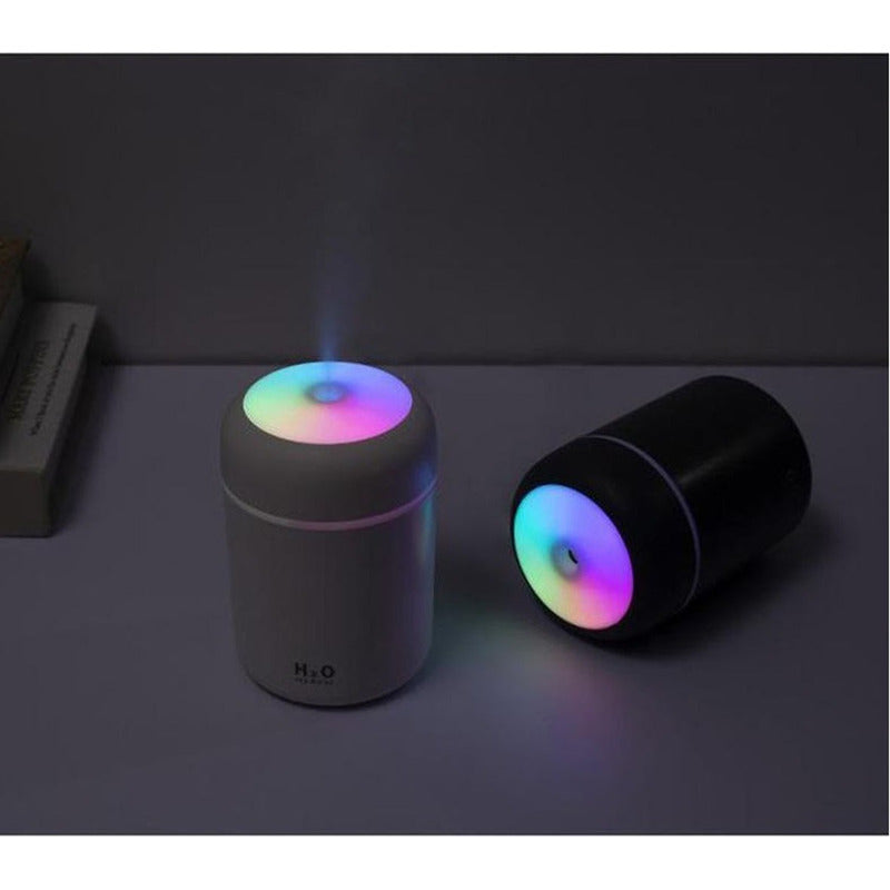Humificador Difusor Aroma Luz Led Para Carro Hogar Elegante