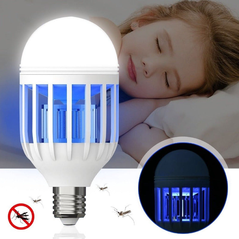 Foco Led 9w Lampara Mata Mosquitos E Insectos