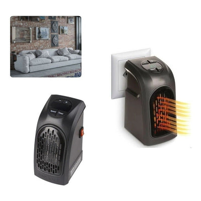 Calentador Calefaccion Calefactor De Ambiente Portátil ¡ Color Negro 110v