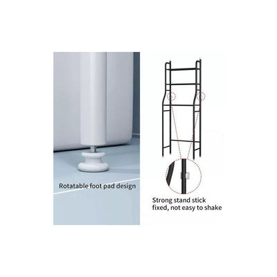 Organizador De Baño Estantería Mueble Ahorrador De Espacio 3 Color Blanco