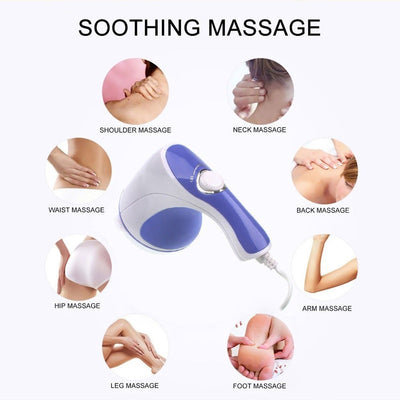Relax & Tone Ma-116 Azul Masajeador Eléctrico Corporal
