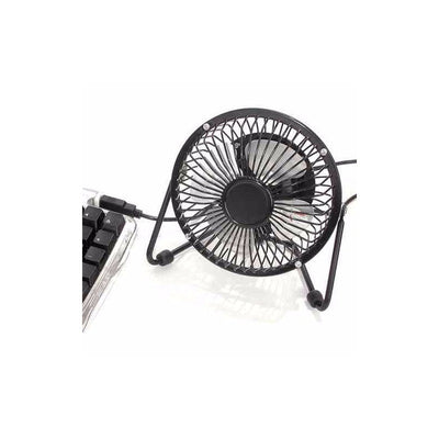 Metálico Usb Portátil Mini Ventilador Pc Silencioso