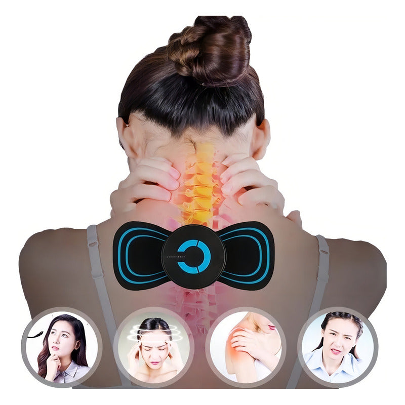 Mini Masajeador De Piernas Lumbares Con Electroterapia Cervical Abdomem
