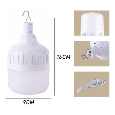 Foco Led Emergencia Usb Recargable Portatil Ilumina 9w T2265